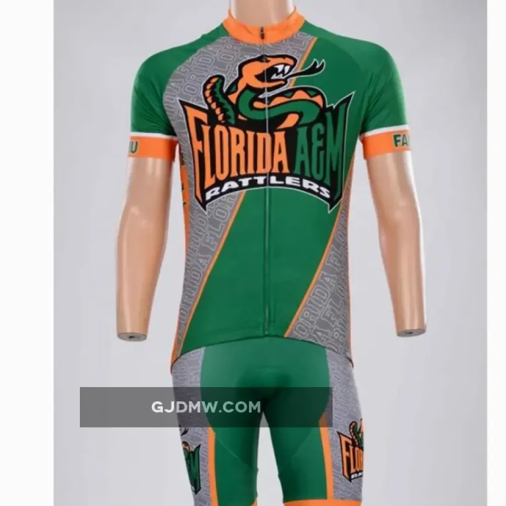 FAMU Florida A&M University Rattlers Cycling Jerseys and shorts