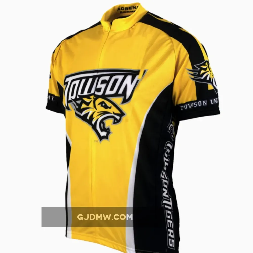 NCAA TU Towson University Tigers Cycling Jerseys