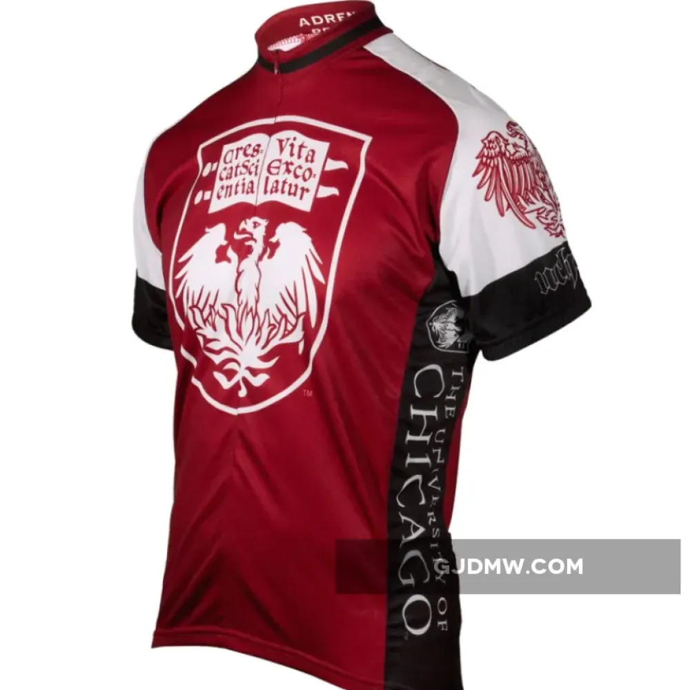 NCAA UChicago U of C The University of Chicago Maroons Cycling Jerseys