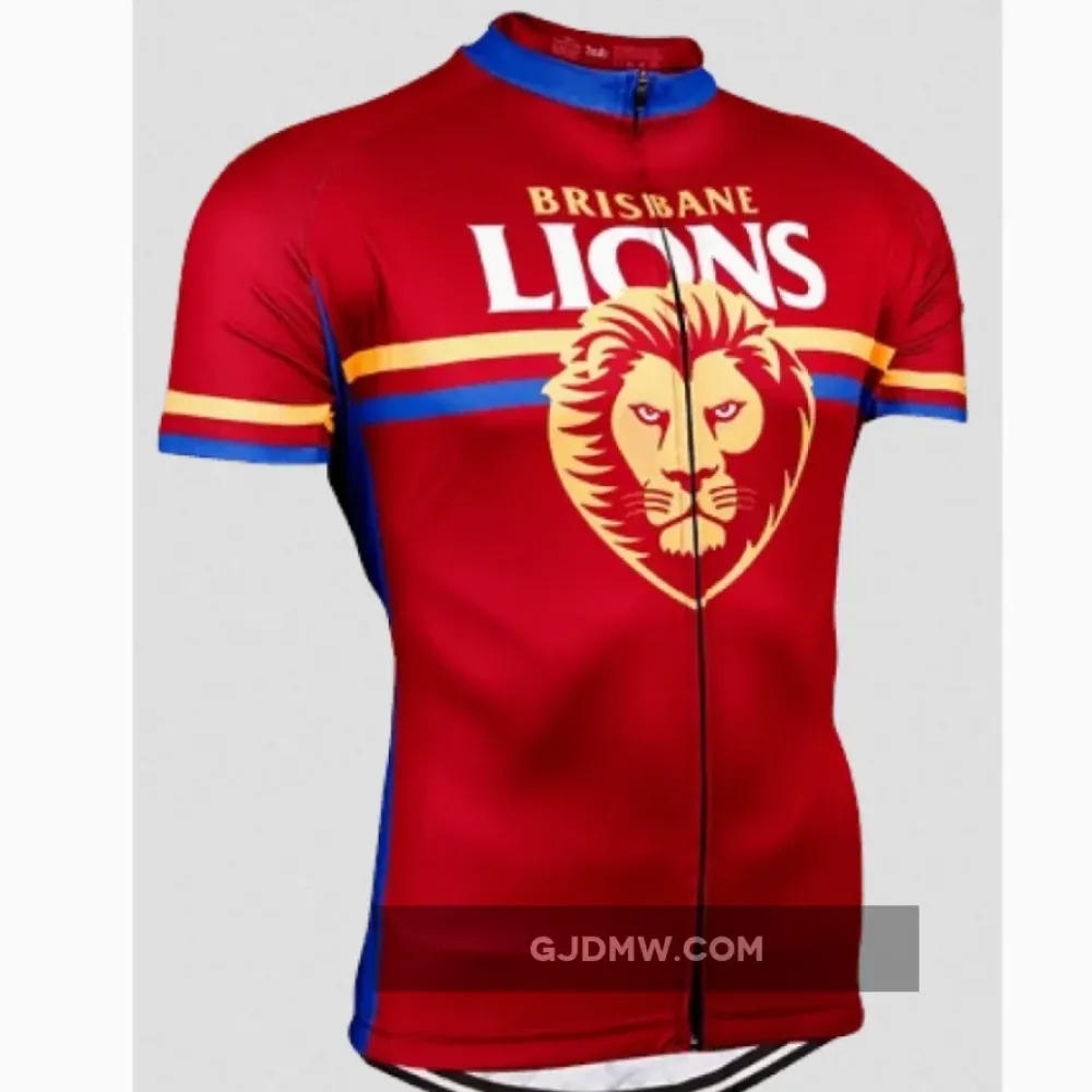 AFL Brisbane Lions Cycle Apparel Short Sleeve Cycling Jerseys