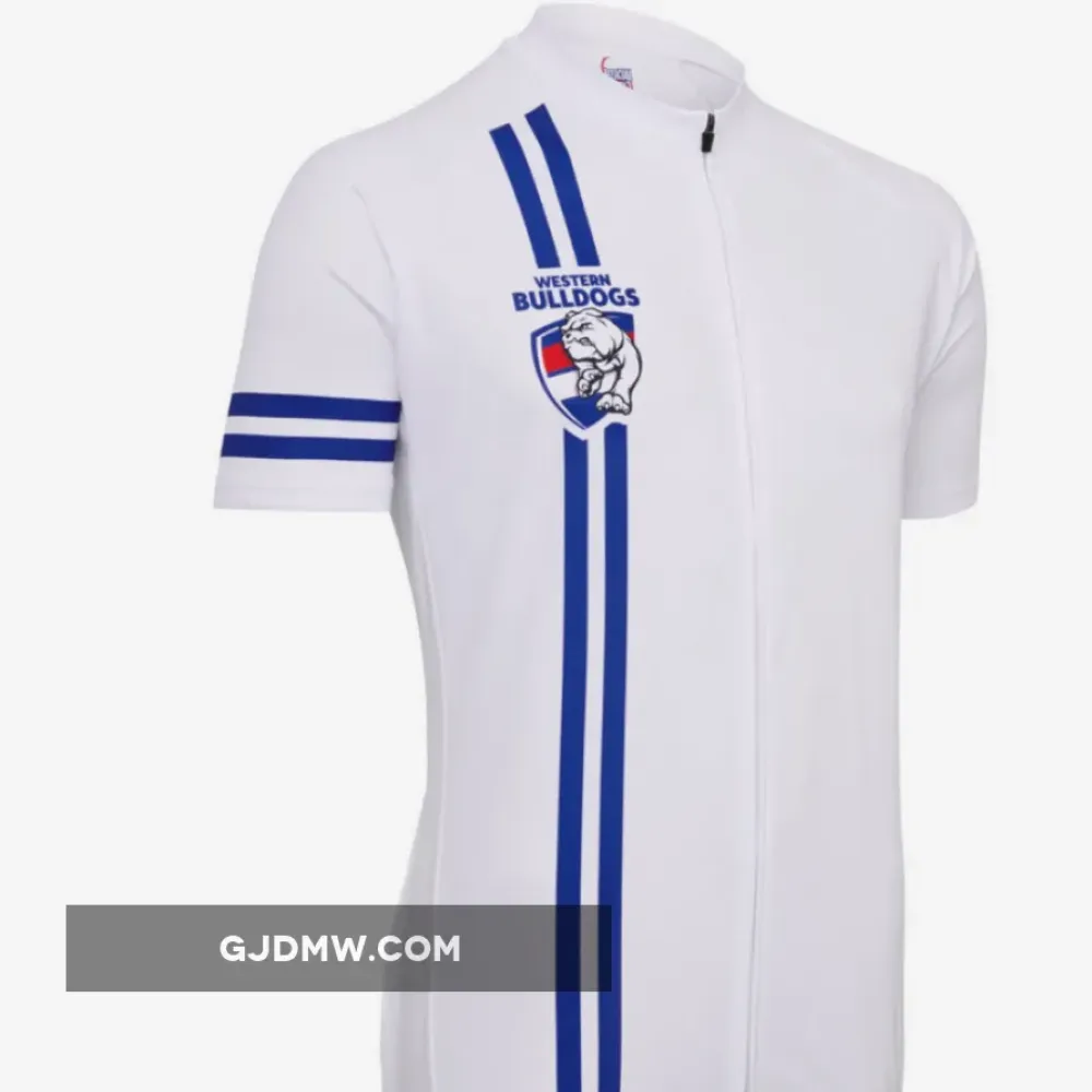 AFL Western Bulldogs Mountain and road bike Short Sleeve Cycling Jerseys
