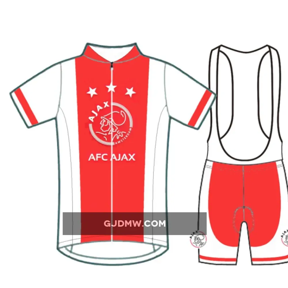 AFC  Ajax Amsterdam Short Sleeve Cycling Jerseys and (bib) shorts