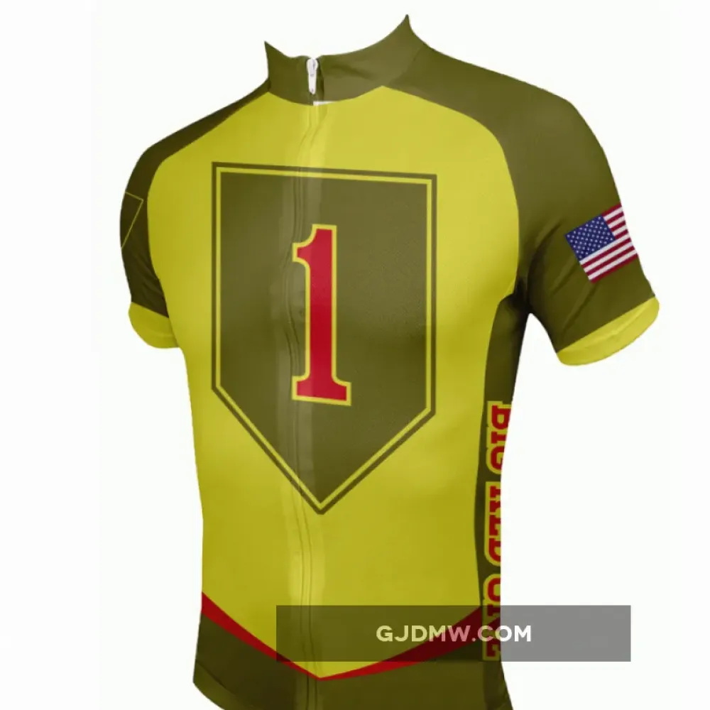 US Army Unit 1st Infantry Division Cycling Jerseys