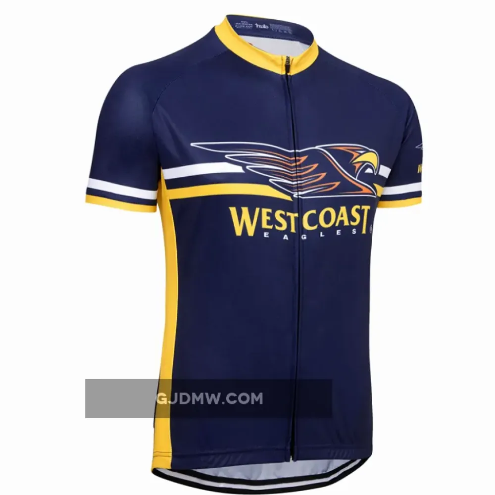AFL West Coast Eagles Cycle Apparel Short Sleeve Cycling Jerseys