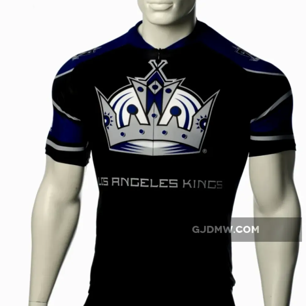 NHL Los Angeles Kings Cycling Jersey Bib Shorts Arm Warmers
