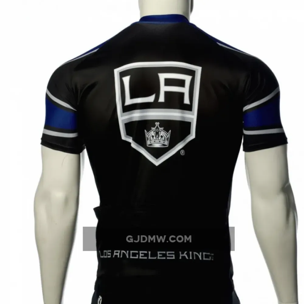 NHL Los Angeles Kings Cycling Jersey Bib Shorts Arm Warmers
