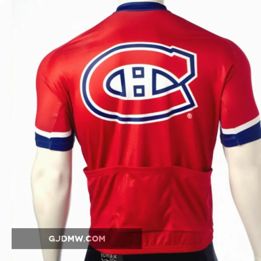 NHL Montreal Canadians Cycling Jerseys Bib Shorts Arm Warmers