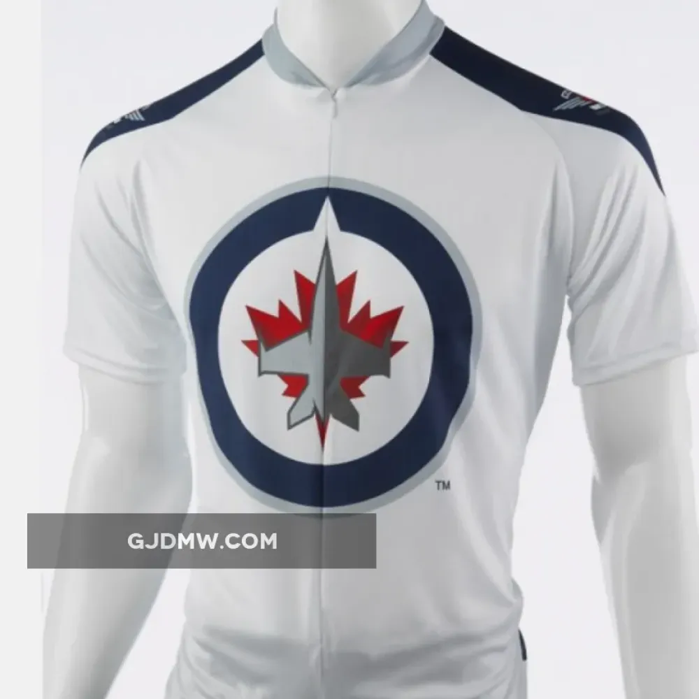 NHL Winnipeg Jets Cycling Jerseys Bib Shorts Arm Warmers